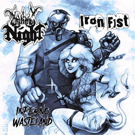 UNHOLY NIGHT / Iron Fist - Inferno Wasteland (Мини-альбом) 2021
